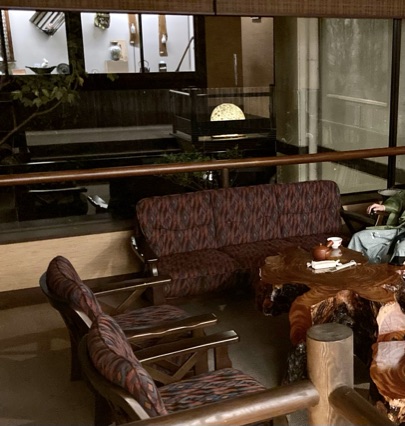 翠紅苑の待合室