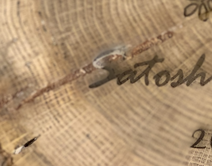 パテ部分レーザー加工