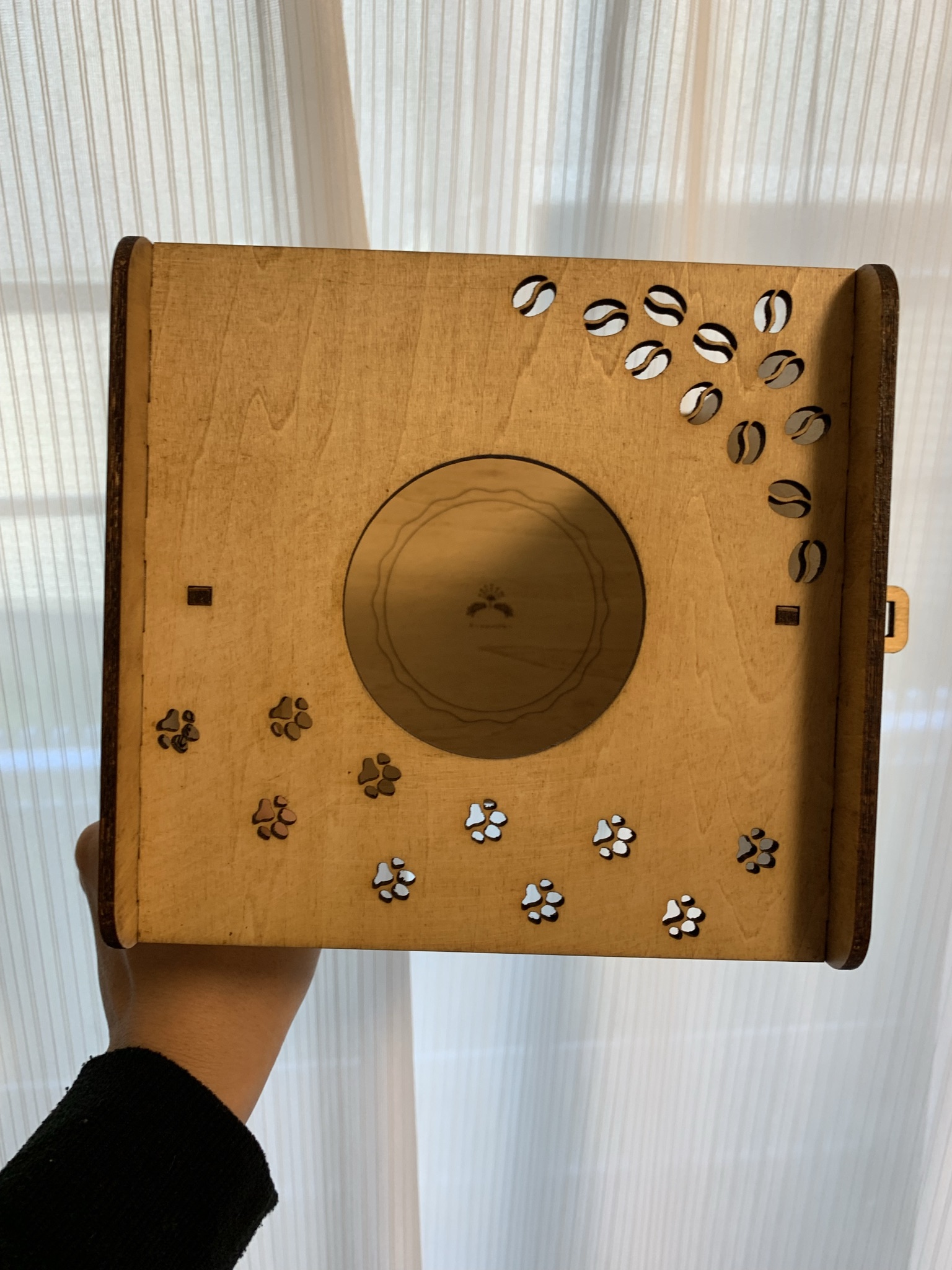 猫の木漏れ日コーヒードリッパー（ナチュラルアンティーク）