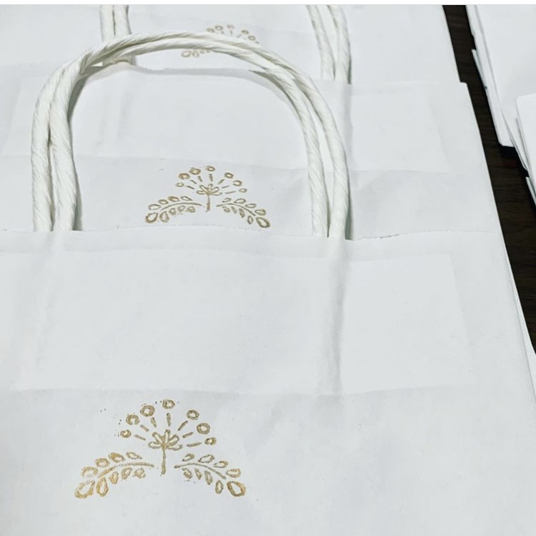 結婚式DIY　紙袋