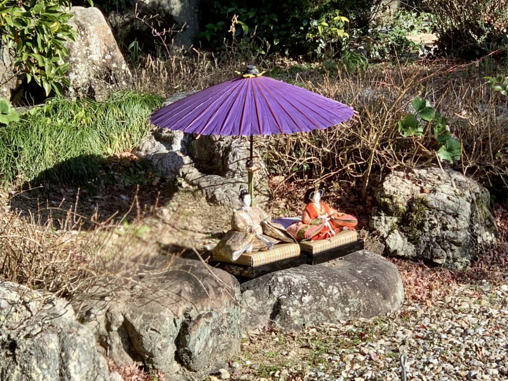 アウトドア雛人形