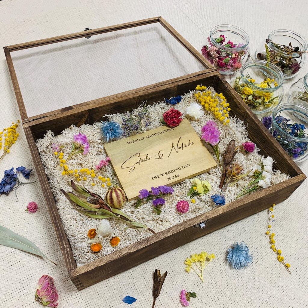 手作り結婚証明書