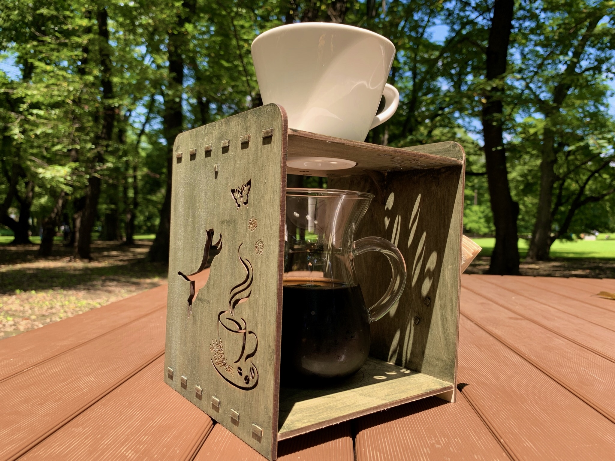 猫の木漏れ日コーヒードリッパー